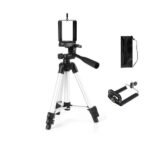 Trikojis fotoaparato ir telefono stovas „Eco“