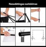 Fono, dekoracijų siena - stovas - Image 8