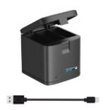 Gopro 13 kameros baterija + kroviklis (komplektas) - Image 2