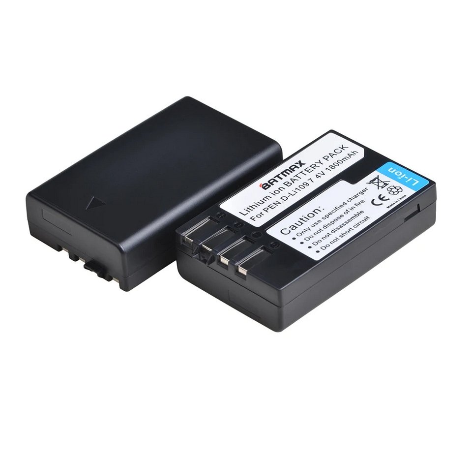 Batteria DSTE 7.4V 1400mAh D-Li109 Li-ion Compatibile Per Pentax K-r K-30 K-50 K-500