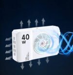 Nešiojama ir įkraunama 40W LED lempa - Image 4