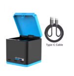 Gopro kameros 9 10 11 12 baterijos (AHDBT-901) + kroviklis - Image 3