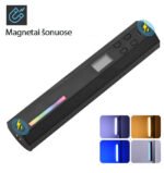 RGB LED šviesa W200RGB su stoveliu - Image 2
