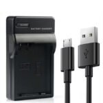 En-EL14 ir En-EL14a baterijų kroviklis su USB (MH24)