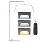 Pusmėnulio formos lempa su stovu 40W + pultelis