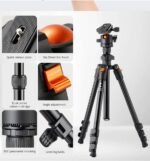 Profesionalus „K&F Concept“ trikojis stovas su ballhead – 160 cm - Image 2