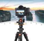 Profesionalus „K&F Concept“ trikojis stovas su ballhead ir alkūne – 195 cm - Image 2