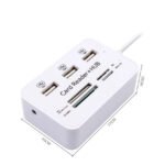 Kortelių skaitytuvas COMBO su 3 USB jungtimis