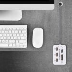 Kortelių skaitytuvas COMBO su 3 USB jungtimis - Image 4