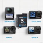 DJI Osmo Action 5 Pro/4/3/5, Osmo 360 baterija akumuliatorius - Image 2