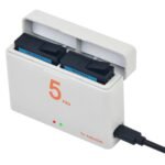 DJI Osmo Action 5 Pro/4/3/5, Osmo 360 baterijų kroviklis