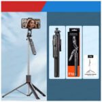 Stovas – asmenukių selfie lazda 171 cm + Bluetooth pultelis - Image 3