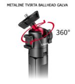 „Ulanzi“ trikojis – lazda fotoaparatui ar telefonui + pultelis - Image 8