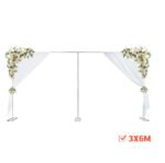 6x3 m sienelė dekoracijoms, tentui, fonui, papuošimams - Image 6