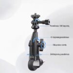 Universalus kameros laikiklis dviračiui ir motociklui (GoPro, DJI, Insta) - Image 5