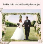 6x3 m sienelė dekoracijoms, tentui, fonui, papuošimams - Image 9