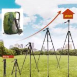 Trikojis stovas 200 cm fotoaparatui, telefonui ar planšetei - Image 4