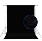 Juodas fotografinis fonas – Audinys