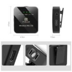 Belaidžiai mikrofonai telefonui „Puluz“ (Type-C) - Image 2