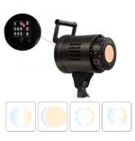 Pastovios šviesos 135w LED apšvietimas su OCTA bowens softbox ir stovu - Image 2