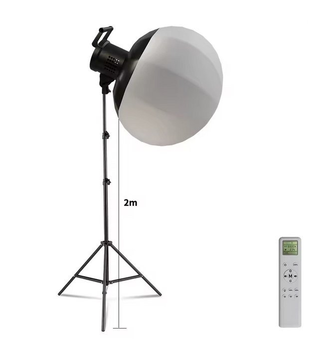 135w-octa Pastovios šviesos 135w LED apšvietimas su OCTA bowens softbox ir stovu - Image 1