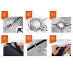 Aštuoniakampis 120 cm Bowens softbox - Image 6