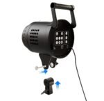 Pastovios šviesos 135w LED apšvietimas su OCTA bowens softbox ir stovu - Image 5