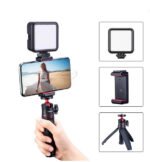 „Ulanzi“ mini LED apšvietimas vlogams, reels ir fotografijai