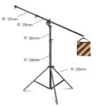 Metalinis stovas įvairiai technikai (400 cm) su gervės alkūne ir smėlio maišu - Image 5