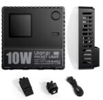 Nešiojama Ulanzi įkraunama RGB šviesa filmavimams + laikikliai - Image 5