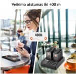 VEVOR belaidė restoranų pagerių iškvietimo sistema su 10 pultelių, jutikliniu valdymu - Image 3