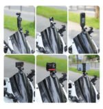 Laikiklis veiksmo kamerai ant motociklo stiklo - Image 7