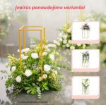4 dalių dekoracinių stovų rinkinys - Image 3
