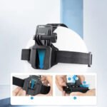 TELESIN laikiklis ant galvos DJI, Gopro - Image 3