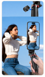 Stovas – asmenukių selfie lazda su Magsafe + Bluetooth pultelis - Image 5