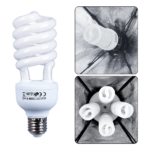 Apšvietimo softbox su 4 lemputėmis (softbox, stovas, lemputės) - Image 2