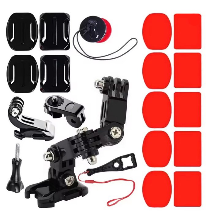 laikiklis-lipdukai Veiksmo kameros Gopro, Dji laikiklių rinkinys 20 vnt. - Image 1