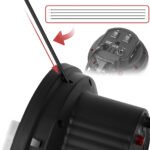 Apšvietimo softbox su 4 lemputėmis (softbox, stovas, lemputės) - Image 5
