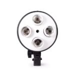 Apšvietimo softbox su 4 lemputėmis (softbox, stovas, lemputės) - Image 6