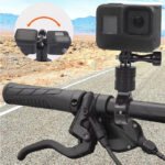 Aliumininis dviračio vairo laikiklis GoPro, Insta360, DJI Osmo Action ir kitoms veiksmo kameroms - Image 5