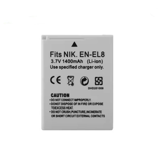 enel8-akumuliatorius Baterija akumuliatorius En-el8 (Nikon) - Image 1