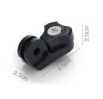 1/4" sriegio tvirtinimo adapteris veiksmo kameroms - Image 2