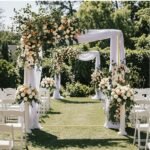 2x2 m reguliuojamo dydžio sienelė dekoracijoms, tentui, fonui, papuošimams - Image 5