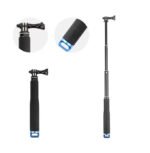 Veiksmo kameros teleskopinė lazda su gumine rankena 50 cm - Image 4