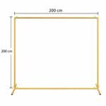 2x2 m reguliuojamo dydžio sienelė dekoracijoms, tentui, fonui, papuošimams - Image 2
