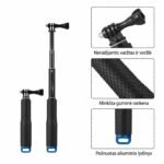 Veiksmo kameros teleskopinė lazda su gumine rankena 50 cm - Image 5