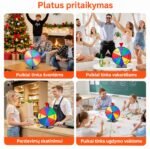 Stalinis sukamas laimės ratas, 30,5 cm, 12 sektorių - VEVOR - Image 5